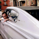 Radar and the Charger, sometime in the 1990s. Handout photo
